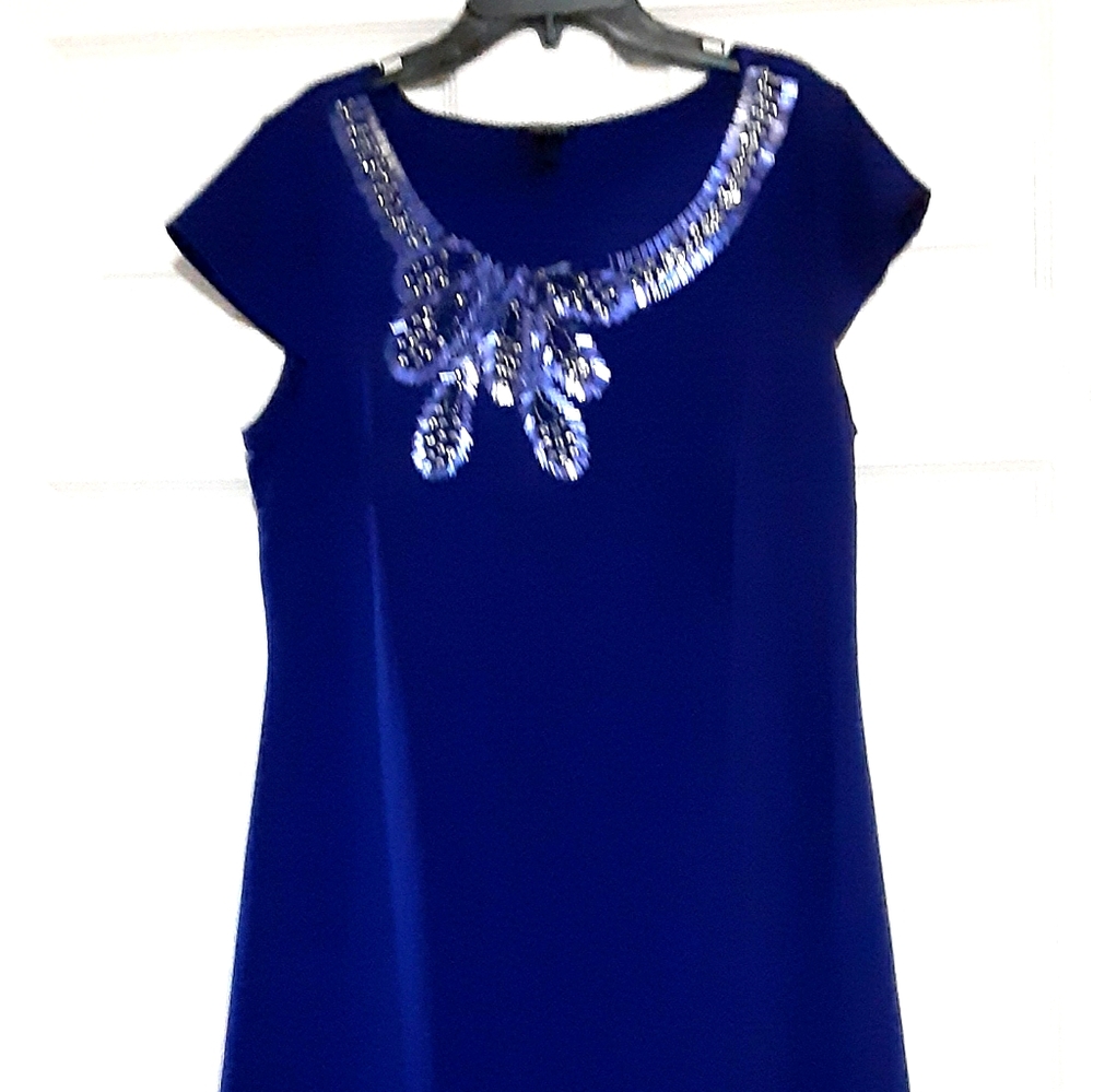 Royal Blue Dress